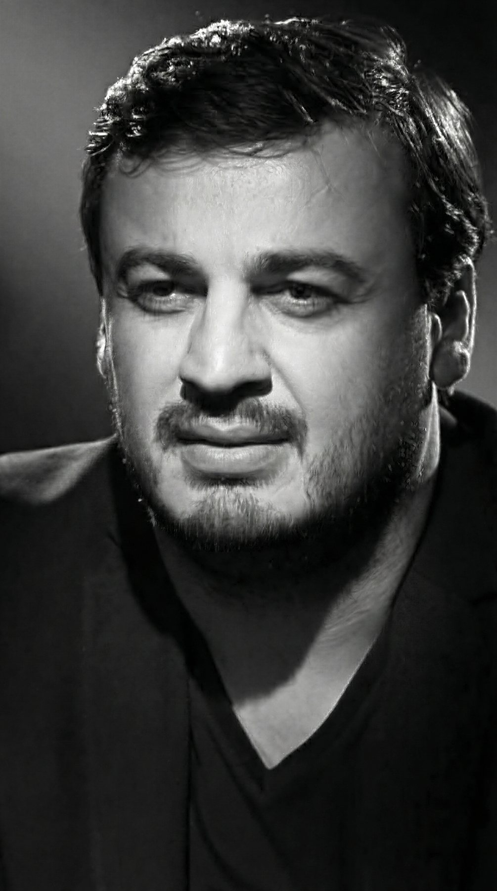 Irakli Kakhidze direct gaze close portrait